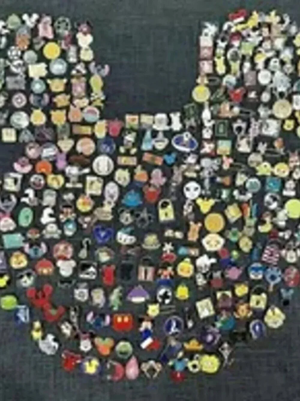 DISNEY PIN TRADING LOT 50, NO DUPLICATES, FREE SHIPPING, 100%